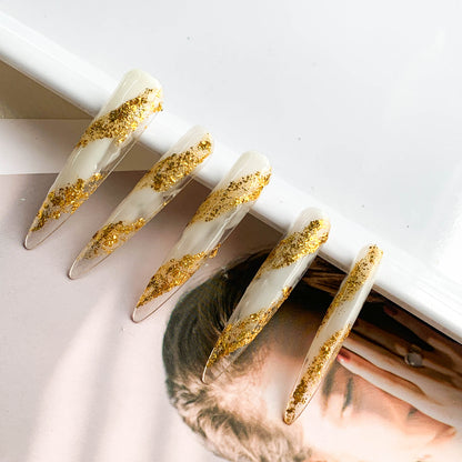 FC122 Long tip gold foil flash