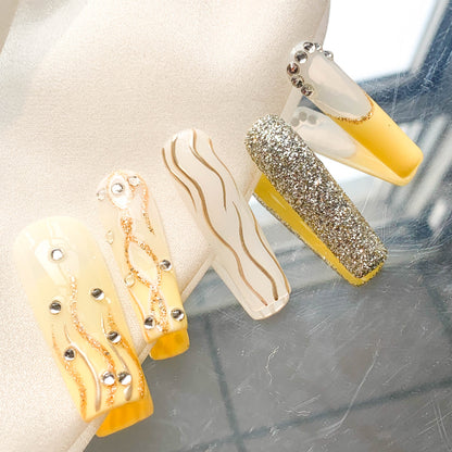 FC236 Light yellow french moire