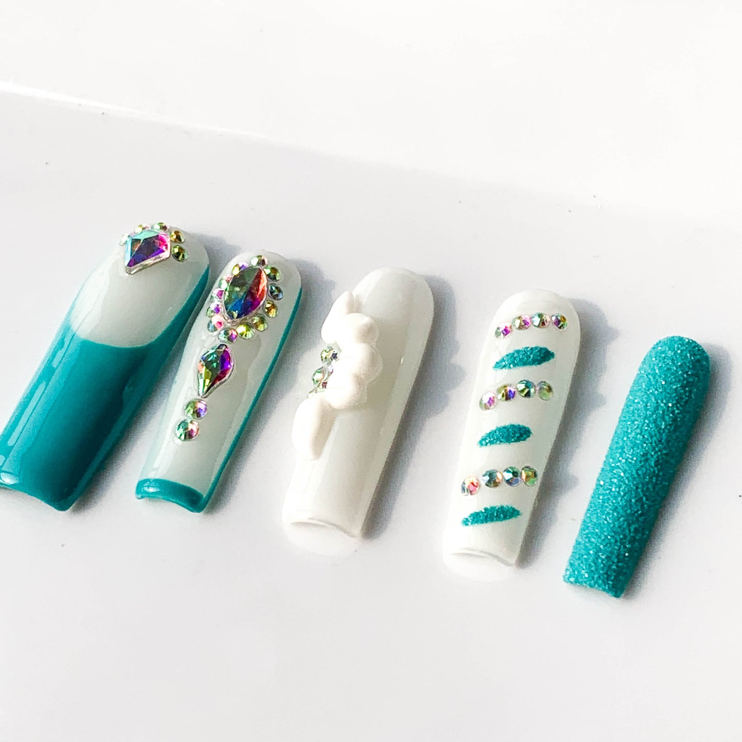 FC239  Little snake French in blue
