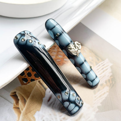 FC85 Super heavy black and blue diamonds