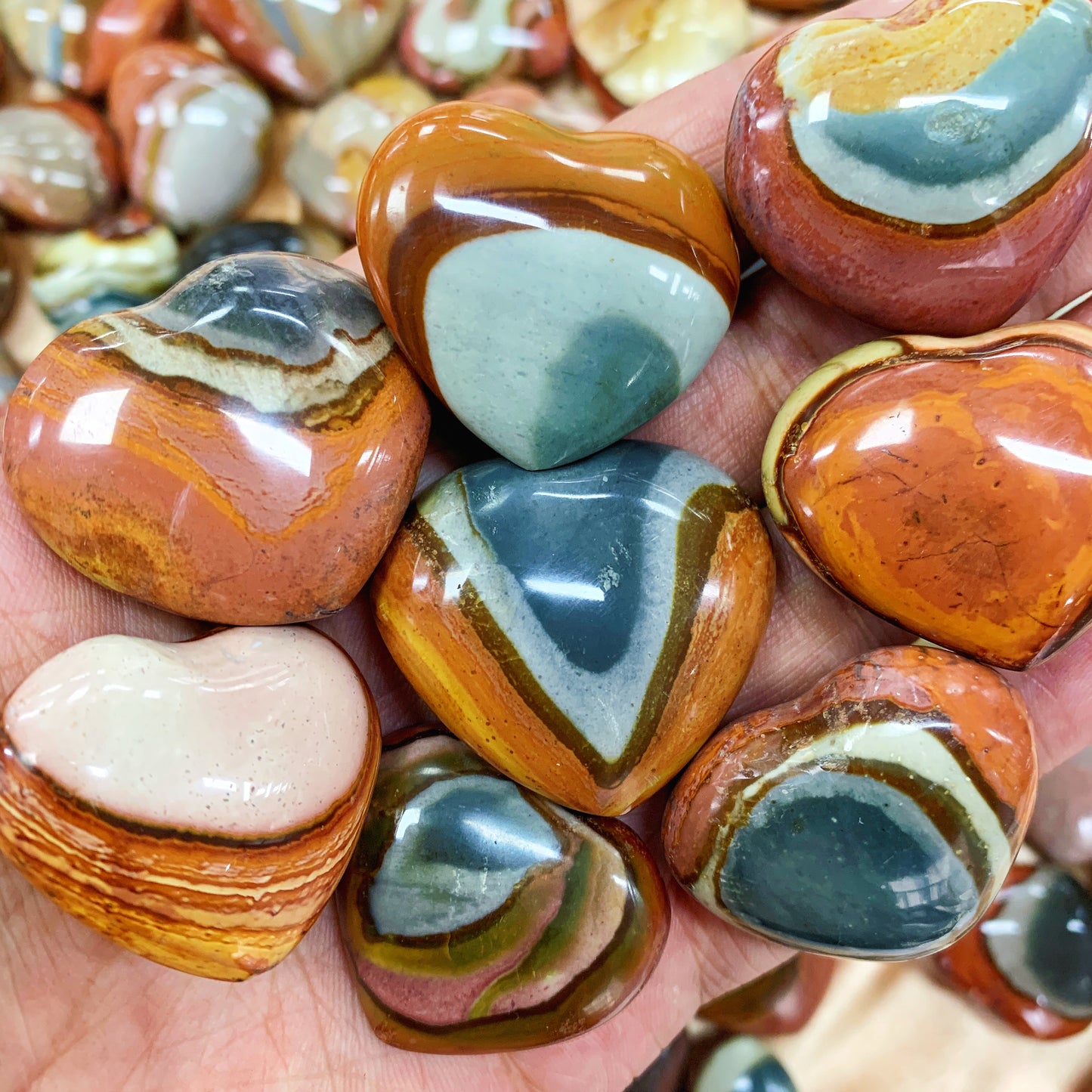 Polychrome hearts