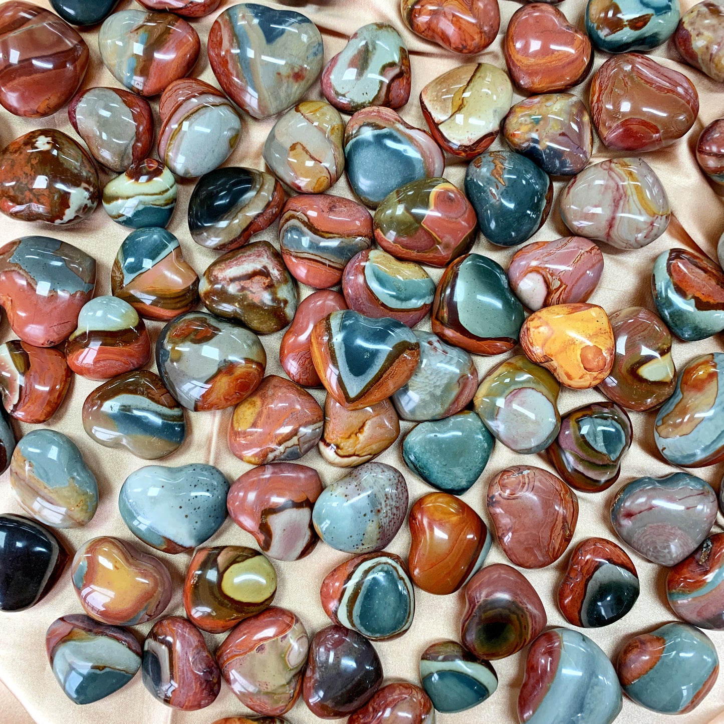 Polychrome hearts
